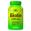 Alfa Vitamins Biotin 5000 Mcg, 100 Tablets