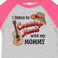thumbnail image 4 of Inktastic I Listen to Country Music with My Mommy with Guitar and Hat Boys or Girls Toddler T-Shirt, 4 of 5