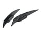 thumbnail image 5 of 2 tiras decorativas para motocicleta, pegatinas laterales deflectoras de viento, Kit de alerón de aerodinámico estable, Kit de calcomanía lateral, 5 of 8