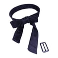 thumbnail image 4 of Cinturón de abrigo de lana para mujer, cinturón portátil para ir de compras, suéter, chaqueta Azul marino oscuro, 4 of 9