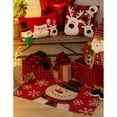 thumbnail image 3 of Cape Craftsmen 30'' X 20'' Scatter Rug, Snowman, 3 of 3