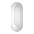 thumbnail image 5 of Wyndham Collection  Ursula 67-inch White Freestanding Soaking Bathtub, 5 of 7