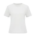 thumbnail image 4 of Cqxid525 Womens Tops Women's T Shirts Short Sleeve Color Block/Solid Tops Casual Summer Tees, 4 of 5