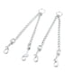 thumbnail image 1 of Acoplador doble de Metal ANGGREK Correa de Cadena para Perros grandes y medianos 3,0mm x 50cm, 1 of 4