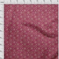 thumbnail image 4 of oneOone Polyester Spandex Magenta Fabric Asian Suzani Craft Projects Decor Fabric Printed By The Yard 56 Inch Wide, 4 of 5