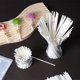 thumbnail image 4 of Zhuge cake pops, palitos de papel de 10 x 0,4 cm, utilizados para cake pops, ramos de caramelos, piruletas, manzanas acarameladas, paquete de 100, suministros para panaderías, 4 of 5