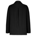 thumbnail image 4 of DianGeFu 2024 Winter Collection of Plus Size Womens Fleece,Women's Lapel Fashion Shirt Casual Long-Sleeved Cardigan Button-up Shirt Top,Black,S, 4 of 5