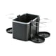 thumbnail image 2 of Caja de almacenamiento para reposabrazos de coche, multiusos, para accesorios interiores de coche, porta pañuelos Negro, 2 of 9
