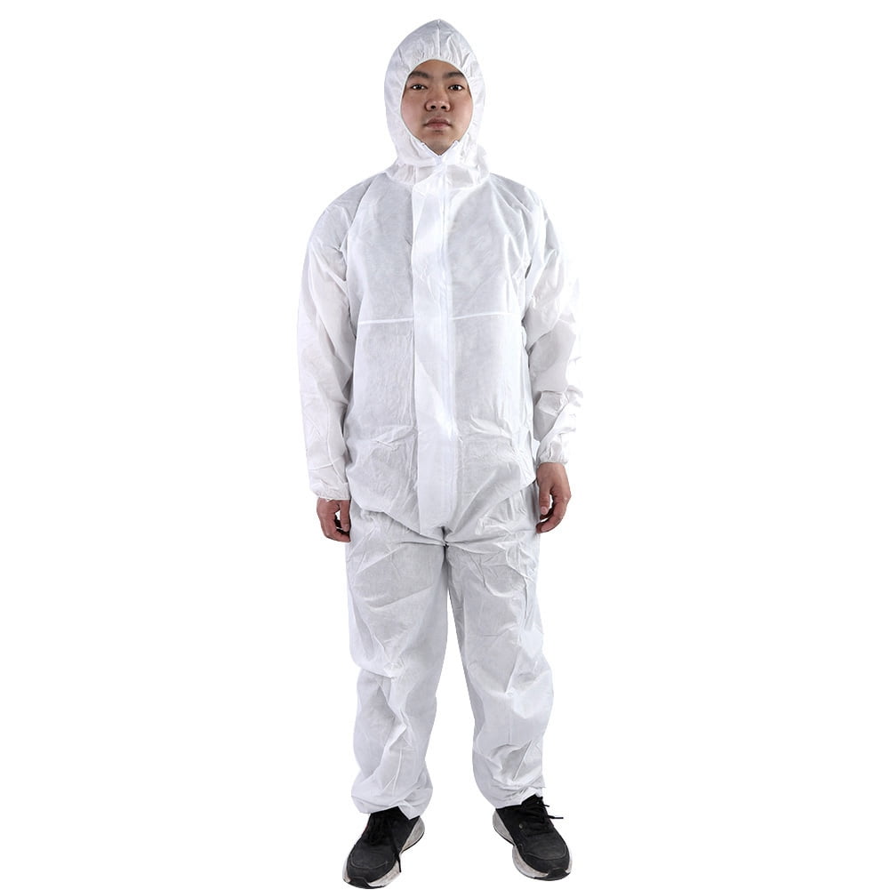 LYUMO Hooded Coverall Painting Dust Safety Suit Chemical Protective