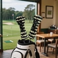 thumbnail image 4 of Yuyamidu American Flag Golf Club Head Covers Green Camo Driver Headcover, Fairway Wood Head Cover, Golf Hybrid Head Cover for Men Women, 4 of 7