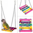 thumbnail image 2 of Aleko - Columpio colgante para mascotas, pájaros como loros, loros, guacamayos, cacatúas, 1 pieza, colorido ACTIVE Biensenido a ACTIVE, 2 of 4