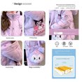 thumbnail image 4 of Chaqueta de invierno para niñas Anime Kuromi Sanrioed Kids Thick de alta calidad para niñas abrigo con capucha de invierno para niñas chaquetas cálidas prendas de vestir exteriores, 4 of 5