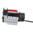 thumbnail image 3 of Bomba de transferencia de aceite y combustible diésel autocebante portátil de 12 V y 40 l/min con salida G3/4 para manguera de 1 pulgada, 3 of 15