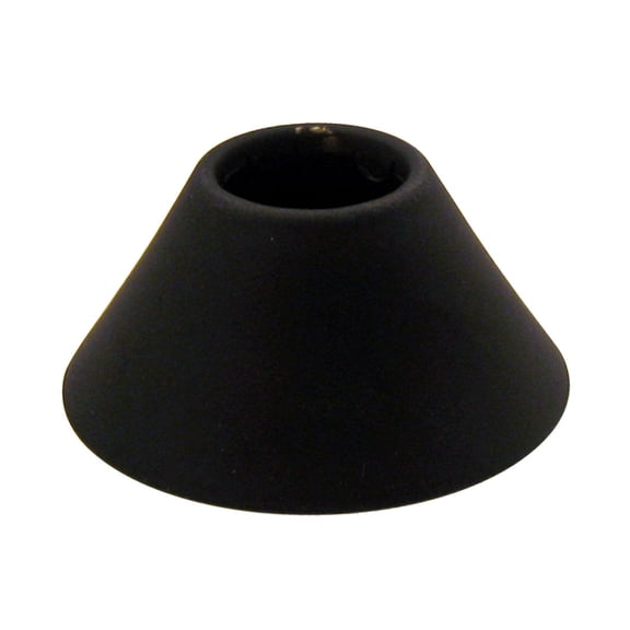 Westbrass D1291-62 1/2" IPS Solid Brass Bell Flange, Matte Black