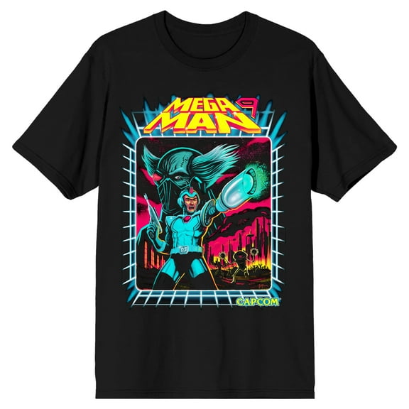 Men's Mega Man Movie Shirt-X-Large