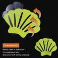 thumbnail image 4 of 30 pegatinas antideslizantes para bañera, conchas de seguridad para bañeras, duchas, peldaños, calcomanías adhesivas, raspador, 4 of 6
