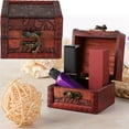 thumbnail image 2 of Caja de almacenamiento de escritorio ANGGREK Madera Aleación Color rojo cinabrio, 2 of 8
