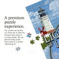 thumbnail image 3 of Lantern Press 1000 Piece Jigsaw Puzzle, Ohio, The Lighthouses of Lake Erie, 3 of 5