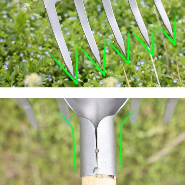 Removal Tool Tilling Garden Swoe Hoe Lawn Leveling Rake for Gardening G