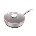 thumbnail image 4 of Sartén Universal Pan Small Capital Pan con Fondo Plano adherente, Sartenes de Fondo Plano Sartén Profunda Wok Sartén para Restaurante de Cocina perfecl sartén, 4 of 8