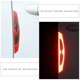 thumbnail image 4 of Worallymy Tira reflectante para mango de coche protector universal para mango protector contra arañazos pegatina de advertencia color rojo Worallymy JD735815949, 4 of 5