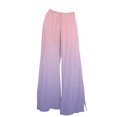 thumbnail image 4 of Tittly Sweatpants Women Lounge Pants Women Womens Wide Leg Palazzo Pants Boho Floral 2025 Summer Beach Culottes Flowy Casual Trousers For Vacation Baggy Pants Wide Leg Pants Woman Pink S, 4 of 4