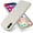 Stone, variant on iPhone Xs Max Case,Ultra Slim Fit iPhone Case Liquid Silicone Gel Cover with Full Body Protection Anti-Scratch Shockproof Case Compatible with iPhone Xs Max, (White Stone)