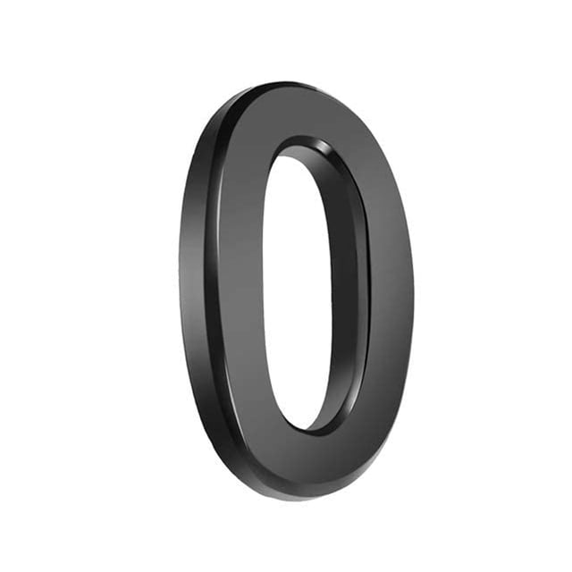 Youkk House Numbers for Outside Use Simple Black Sturdy Number Signs Parts Sign Door Marking Tools DIY Accessory for Apartment Hotel Number 3 Number 0