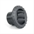 thumbnail image 1 of Air Vent Outlet Rotatable Air Heater Air Conditioner Black Blinds, 1 of 5