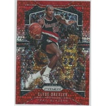 NBA 2019 Panini Prizm 33/125 Clyde Drexler #23 (Red Disco)