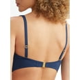 thumbnail image 2 of Women's Bleu Rod Beattie 00179D Kore Shirred Underwire Bandeau Bikini Swim Top (Navy 36DD), 2 of 2