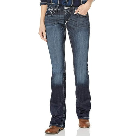 Women's Jeans Wash R.E.A.L Bootcut Low-Rise Denim 28