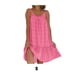 thumbnail image 3 of Maxivestido bohemio Vintage Minnieouse para mujer con hombros descubiertos rosa S, 3 of 5