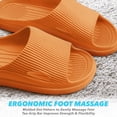 thumbnail image 3 of Bathroom Shower Shoes for Women Men EVA Foam Sandals Non-Slip Slides by Bergman Kelly, 3 of 8