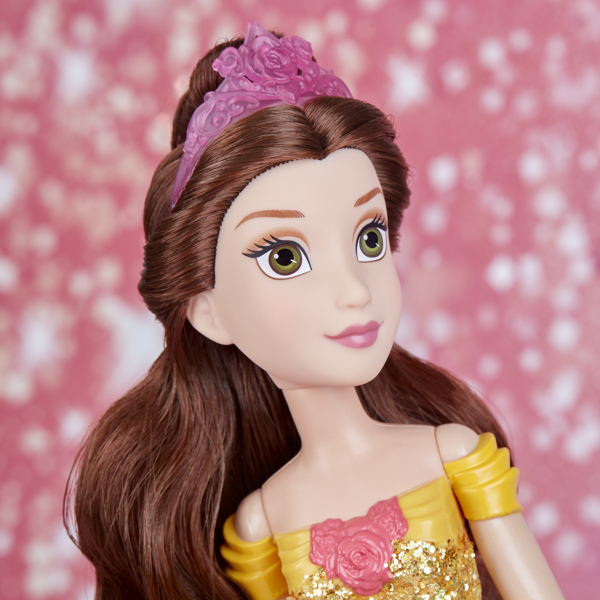 Disney Princess Royal Shimmer Belle with Sparkly Skirt, Includes Tiara and Shoes - image 14 of 16