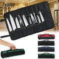 thumbnail image 4 of Professional Chef Knife Roll Bag with Multiple Compartments for Kitchen Tools and Cutlery Storage, 4 of 6
