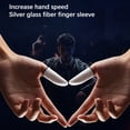 thumbnail image 2 of stanreset Fingers Sleeve Superconductor Fiber Craftsmanship Great Touching Reflective Resilience Gaming Auxiliary Tightness Hand 2 Pairs, 2 of 9