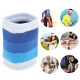 thumbnail image 6 of Unique Bargains 1 Pc Breathable Wrist Sweatbands Comfortable Sweatbands Wristband Sport White Blue, 6 of 6