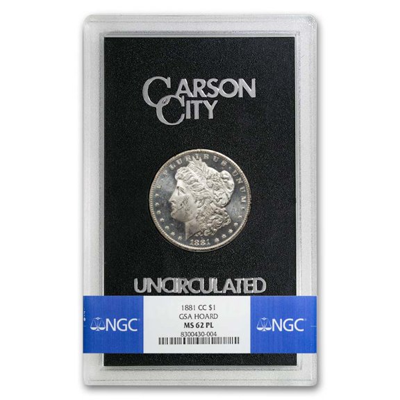 Collectible 1881-CC Morgan Dollar MS-62 PL NGC (GSA)