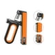 thumbnail image 2 of TPR Hand Grip Contador de electrones portátil para entrenamiento físico en el gimnasio (naranja negro), 2 of 3