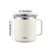 thumbnail image 3 of Taza de Acero Inoxidable Aislada, Térmica de Doble Pared con Tapa, 400ml, Taza de Café Sellada al Vacío para Oficina, Viajes, con 9.5cm de Altura, 8cm de Diámetro., 3 of 8