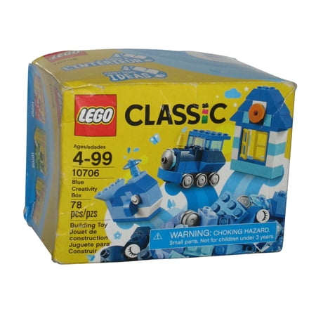 LEGO Classic Blue Creativity Box Building Toy Set 10706