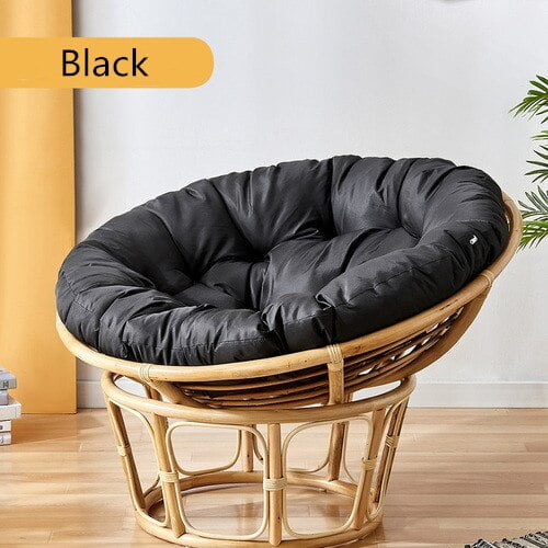 Cojín grueso de columpio para silla de huevo, cesta colgante, almohadilla de asiento para casa, jardín, interior, balcón, mecedora, cojín (sin hamaca) Fivean unisex