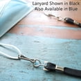 thumbnail image 6 of 5 Pack - Face Mask Lanyard with Safety Breakaway - Adult Size w Quick Release Break Away Clasp - Double Ended Holder, Hanger & Ear Saver w J Clips - Great for Teachers by Specialist ID (Blue), 6 of 7
