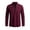 Wine, variant on Afdoent Mens Polo Shirts 2025 Male Long Sleeve Beach Shirt With Stand Collar Lightweight Linen Blend Leisure Shirt For Summer Outdoor Boho Style Casual Outdoor