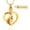 Gold, variant on Customize Unicorn Cremation Jewelry for Ashes Urn Necklace Lockets for Human Ashes Pet Ashes Pendent for Ashes and Chain