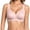 1-Pink, variant on Push up Bras for Women Solid Color Ribbed Seamless One-Piece Fixed Cups Wirefree T-Shirt Bra Lifting Soft Support Comfortable Everyday Bralette for Yoga Vacation 1-Red M