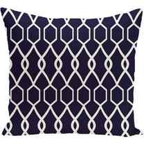 Simply Daisy 16" x 16" Charleston Geometric Print Outdoor Pillow