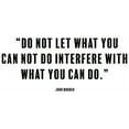 thumbnail image 2 of ArtsyQuotes 24x19 White Modern Wood Framed Museum Art Print Titled - John Wooden Quote: What You Can Do, 2 of 4