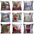 thumbnail image 3 of Funda de cojín navideña para decoración del hogar, adornos navideños para regalos de Navidad y Año Nuevo, 2023, 2024, 3 of 4